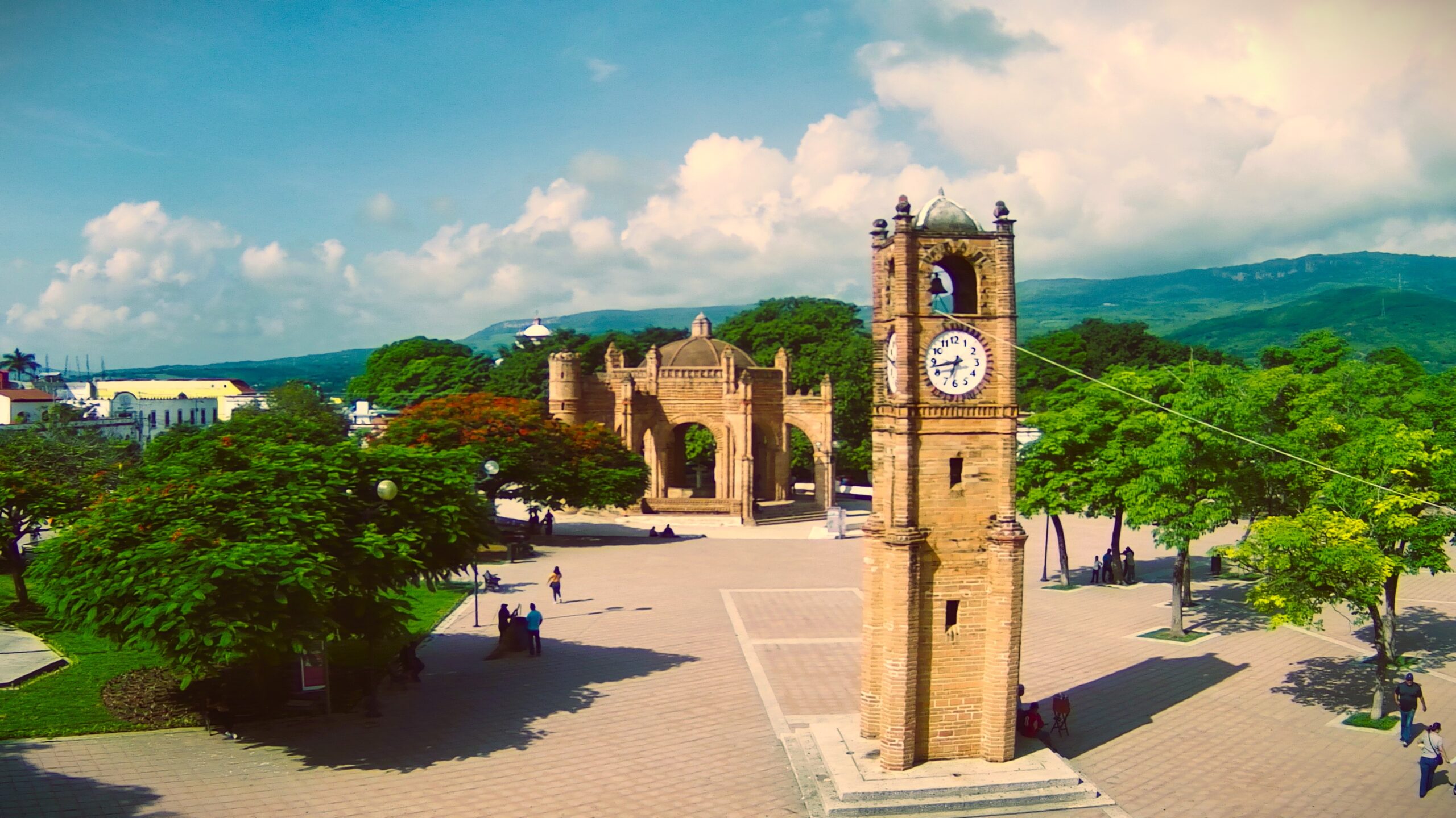 Parque Central, Reloj, Pila, Chiapa de Corzo, cultura281